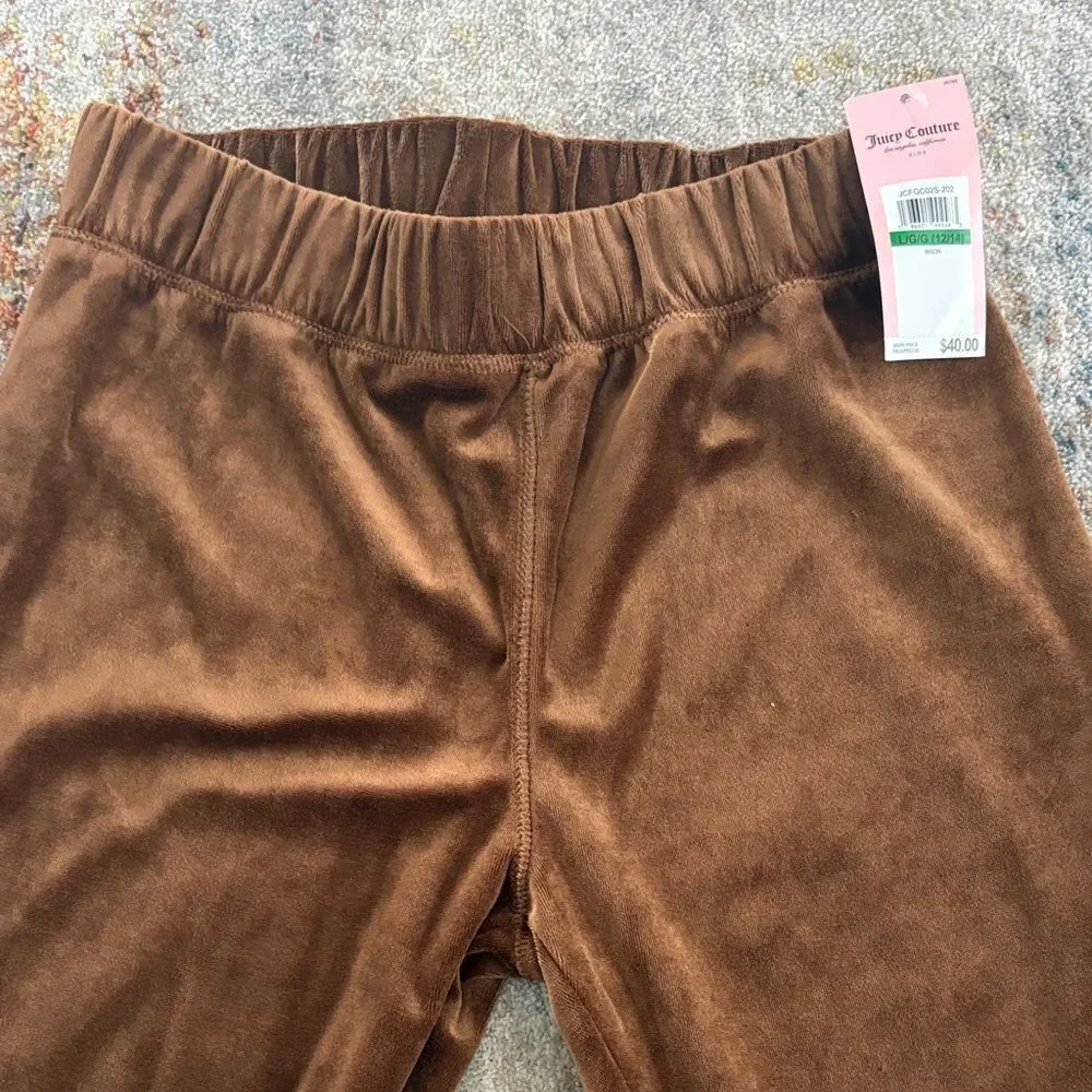 Juicy Couture Girls Plush 2pc Outfit.